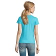 Футболка женская IMPERIAL WOMEN, бирюзовый_2XL, 100% х/б, 190 г/м2