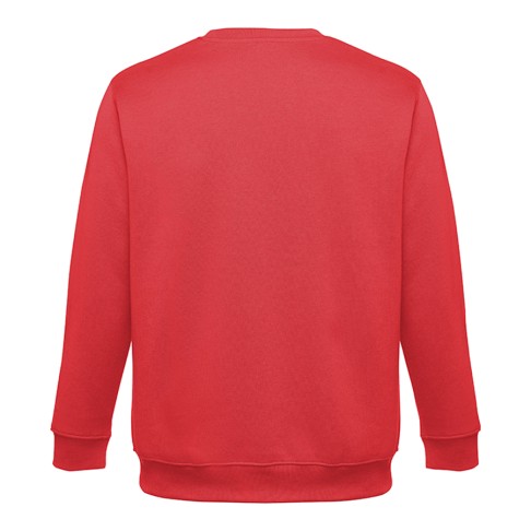 Толстовка мужская DELTA, красный, S, 50% хлопок, 50% полиэстер, плотность 300 г/м2