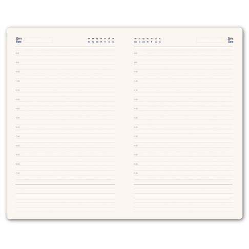 Ежедневник недатированный Fusion, А5, черный, кремовый блок, черный срез Ежедневник недатированный Fusion, А5, черный, кремовый блок, черный срез