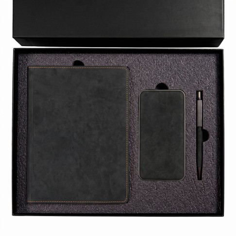 Набор подарочный  EMBER: ежедневник и power bank в коробке  с ложементом