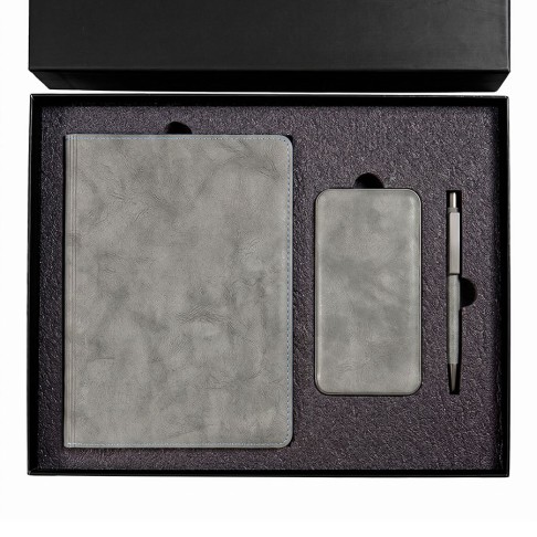 Набор подарочный  EMBER: ежедневник и power bank в коробке  с ложементом