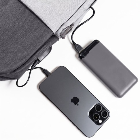 Набор подарочный POWER BEAM: рюкзак c USB портом и power bank 