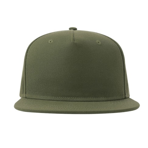 Бейсболка SNAP FIVE-S, 5 клиньев, пласт. застежка, оливк, 100% переработанный полиэстер, 300 г/м2 Бейсболка SNAP FIVE-S, 5 клиньев, пласт. застежка, оливк, 100% переработанный полиэстер, 300 г/м2