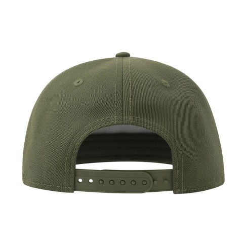 Бейсболка SNAP FIVE-S, 5 клиньев, пласт. застежка, оливк, 100% переработанный полиэстер, 300 г/м2 Бейсболка SNAP FIVE-S, 5 клиньев, пласт. застежка, оливк, 100% переработанный полиэстер, 300 г/м2