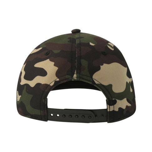 Бейсболка SNAP FIVE-S, 5 клиньев, пласт. застежка, камуфляж, 100% переработанный полиэстер, 300 г/м2