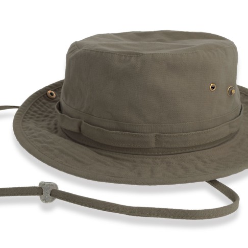 Панама GLOBE TROTTER-S, оливковый, L/XL, 80% органический хлопок, 20% переработанный хлопок