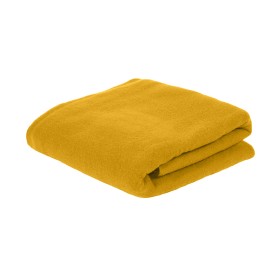 Плед PLAIN; жёлтый; 100х140 см; флис 150 гр/м2
