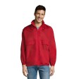 Ветровка мужская SURF, красный, S, 100% нейлон, 210Т