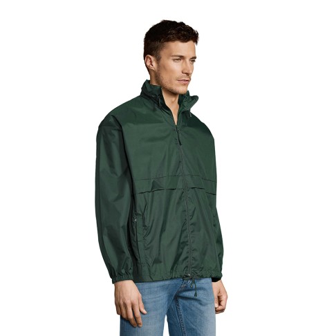 Ветровка мужская SURF, зеленый, S, 100% нейлон, 210T Ветровка мужская SURF, зеленый, S, 100% нейлон, 210T