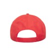 Бейсболка RECY SIX, красный, 6 клиньев, 100 % переработанный полиэстер, липучка