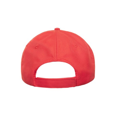 Бейсболка RECY SIX, красный, 6 клиньев, 100 % переработанный полиэстер, липучка Бейсболка RECY SIX, красный, 6 клиньев, 100 % переработанный полиэстер, липучка