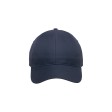 Бейсболка RECY SIX, темно-синий, 6 клиньев, 100 % переработанный полиэстер, липучка