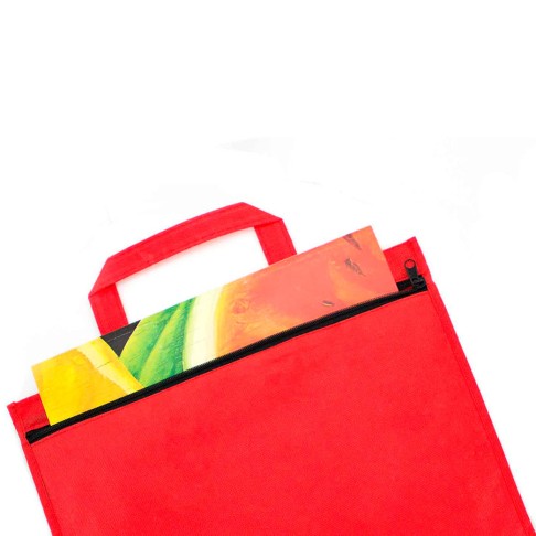 Сумка для документов KEIN, cерый, 36х26 см; 100% полиэстер