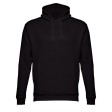 Толстовка мужская с капюшоном PHOENIX, черный, 3XL, 50% хлопок, 50 полиэстер, плотность 320 г/м2