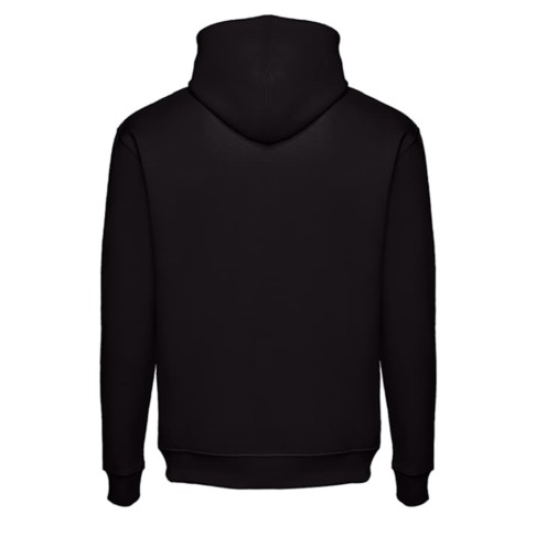Толстовка мужская с капюшоном PHOENIX, черный, 3XL, 50% хлопок, 50 полиэстер, плотность 320 г/м2