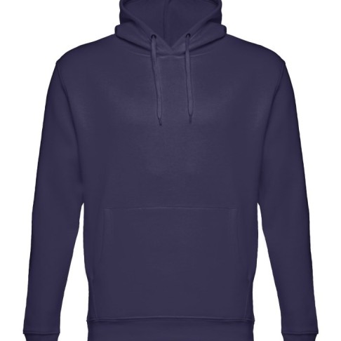 Толстовка мужская с капюшоном PHOENIX, т-синий, XL, 50% хлопок, 50% полиэстер, плотность 320 г/м2