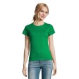 Футболка женская IMPERIAL WOMEN, ярко-зеленый_2XL, 100% хлопок, 190 г/м2