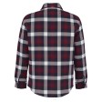 Куртка рубашка мужская NOAH, бордо, M/L(1),100%хлопок,180 г/м2; подкладка и утеплитель:100%полиэстер
