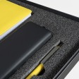 Набор подарочный ZAP 20: ежедневник, ручка и power bank в коробке  с ложементом