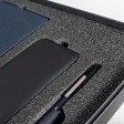 Набор подарочный RIFF: ежедневник, ручка и power bank в коробке  с ложементом
