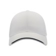 Бейсболка ESTORIL-S, 6 клиньев, застёжка на липучке, белый, 100% переработанный полиэстер, 170 г/м2