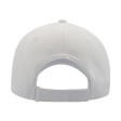 Бейсболка ESTORIL-S, 6 клиньев, застёжка на липучке, белый, 100% переработанный полиэстер, 170 г/м2