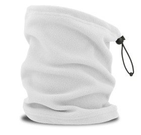 Шарф-бафф HOTTY-S с регулятором шнура, белый, флис, 100% полиэстер, 230 г/м2 Шарф-бафф HOTTY-S с регулятором шнура, белый, флис, 100% полиэстер, 230 г/м2