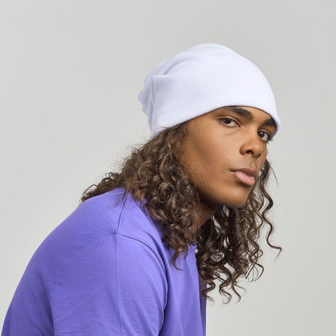 Шарф-бафф HOTTY-S с регулятором шнура, белый, флис, 100% полиэстер, 230 г/м2