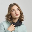 Шарф-бафф HOTTY-S с регулятором шнура, оливковый, флис, 100% полиэстер, 230 г/м2