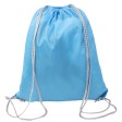 Рюкзак мешок со светоотражающей полосой RAY, голубой, 35*41 см, полиэстер 210D