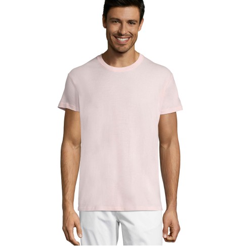 Футболка мужская REGENT, светло-розовый, M, 100% хлопок, 150 г/м2 Футболка мужская REGENT, светло-розовый, M, 100% хлопок, 150 г/м2