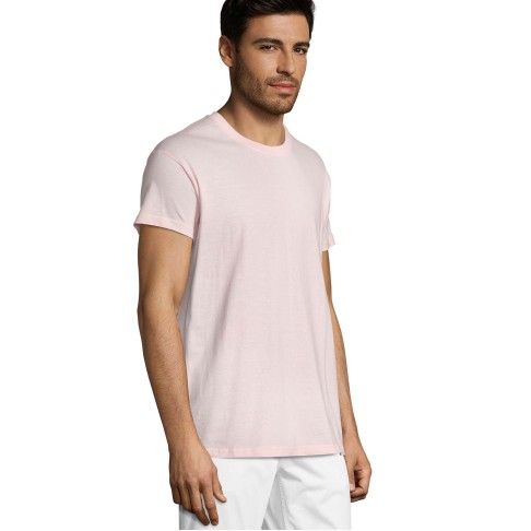 Футболка мужская REGENT, светло-розовый, M, 100% хлопок, 150 г/м2 Футболка мужская REGENT, светло-розовый, M, 100% хлопок, 150 г/м2