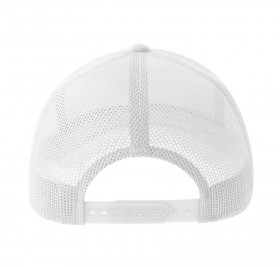 Бейсболка RAPPER COTTON-S, п. заст, 5 клин, белый, 80% х-к, 20% п-й х-к/100% п-й п/э, 280 г/м2