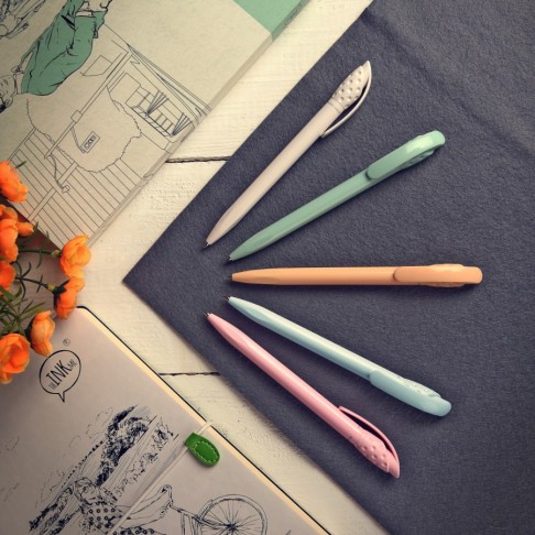 GOLF SAFE TOUCH, ручка шариковая, светло-голубой, антибактериальный пластик GOLF SAFE TOUCH, ручка шариковая, светло-голубой, антибактериальный пластик