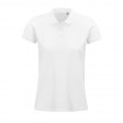 Поло женское PLANET WOMEN, белый, 3XL, 100% органический хлопок, 170 г/м2