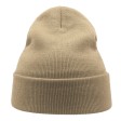 Шапка вязаная  двойная Wind-S, бежевый, 100% переработанный полиэстер