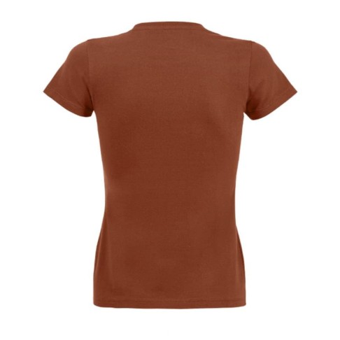 Футболка женская IMPERIAL WOMEN, терракотовый_2XL, 100% хлопок, 190 г/м2