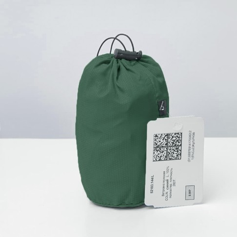 Ветровка мужская COLIN, тёмно-зелёный, M, 100% полиэстер, плотность 280Т.