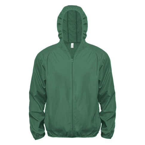 Ветровка мужская COLIN, тёмно-зелёный, S, 100% полиэстер, плотность 280Т.
