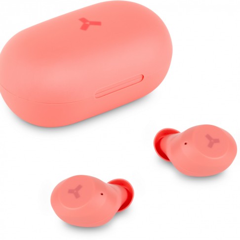 Беспроводные наушники ACCESSTYLE FOX TWS, розовый