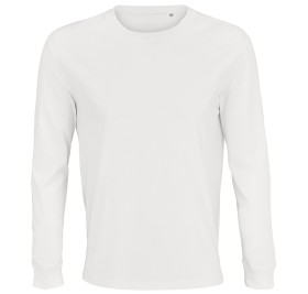 Футболка мужская PIONEER Long Sleeve,белый, M, 100% хлопок,175 г/м2