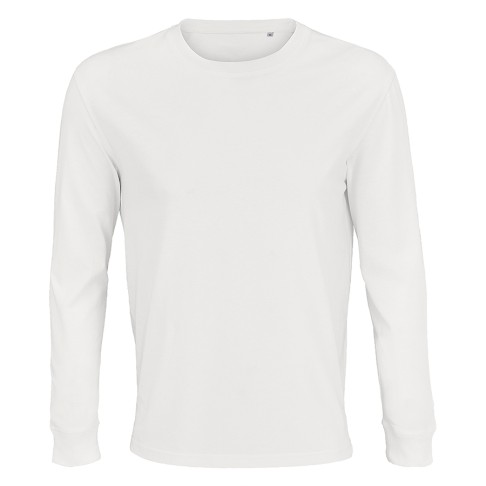 Футболка мужская PIONEER Long Sleeve,белый, 2XL, 100% хлопок,175 г/м2