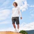 Футболка мужская PIONEER Long Sleeve,белый, 2XL, 100% хлопок,175 г/м2