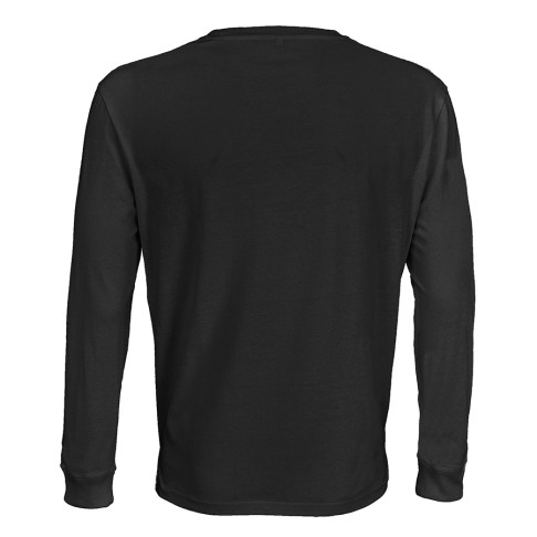 Футболка мужская PIONEER Long Sleeve,черный,M, 100% хлопок,175 г/м2