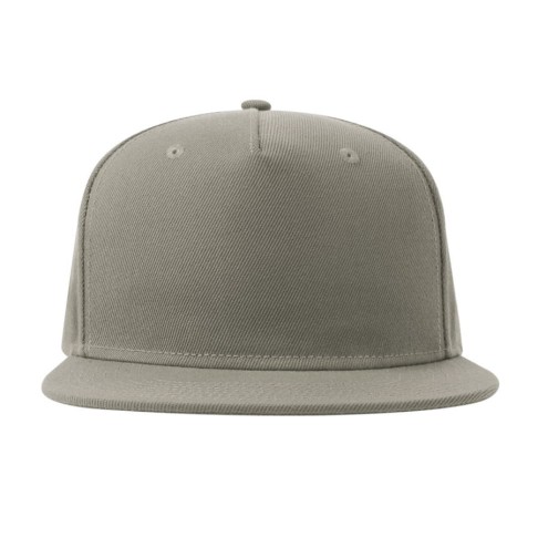 Бейсболка SNAP FIVE-S, 5 клиньев, пласт. застежка, серый, 100% переработанный полиэстер, 300 г/м2 Бейсболка SNAP FIVE-S, 5 клиньев, пласт. застежка, серый, 100% переработанный полиэстер, 300 г/м2