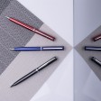 BULLET NEW, ручка шариковая, черный/хром, металл