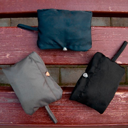 Панама BUCKET POCKET, темно-синий-серый, 100% нейлон, 85 г/м2 Панама BUCKET POCKET, темно-синий-серый, 100% нейлон, 85 г/м2