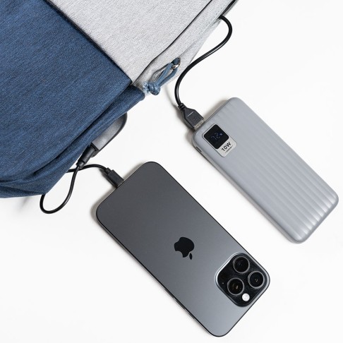 Набор подарочный POWER BEAM: рюкзак c USB портом и power bank 