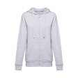 Толстовка женская с капюшоном AMSTERDAM WOMEN, серый меланж, M, 50% хлопок, 50% полиэстер, 320 г/м2
