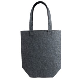 Сумка-шоппер FELTY 40 х 36 см, темно-серый, RPET фетр